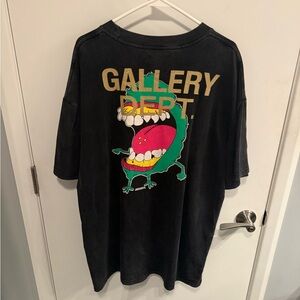 Gallery Dept. black t shirt size XL